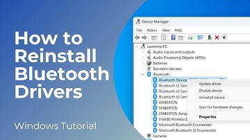How to Reinstall Bluetooth Drivers on Windows 11
