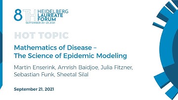 Hot Topic: Mathematics of Disease – The Science of Epidemic Modeling | September 21