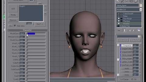 Morph Manager (script) for 3dsMAX
