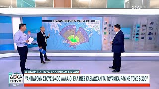 Η εμβέλεια των πυραύλων S300 και τι έγινε με το «κλείδωμα» των τουρκικών αεροσκαφών | Οι Δεκατιανοί