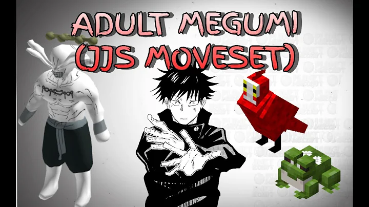 *JJS SKILL BUILDER* Fushiguro Megumi [Post-Manga Adult] Moveset