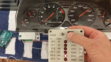 Honda NSX - Gauge Cluster Tester Prototype