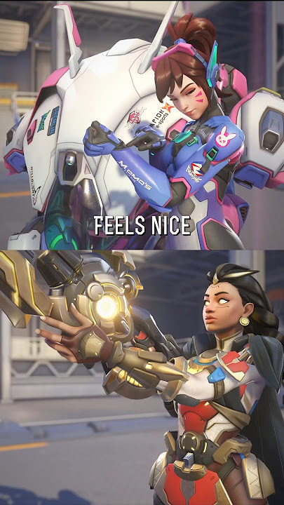 NEW Dva and Illari interaction - Overwatch 2