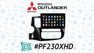 #Штатная_магнитола #Parafar для #Mitsubishi #Outlander на Android 9.0 #PF230XHD