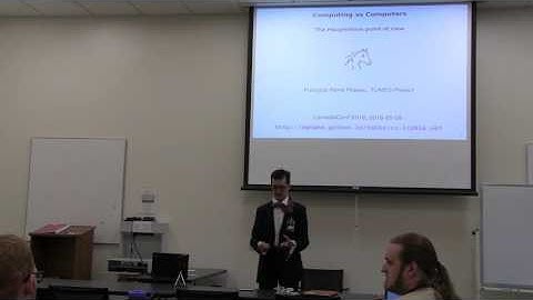 Francois Rene Rideau: Computing vs  Computers - λC 2016