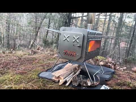 Soomloom woodstove first burn