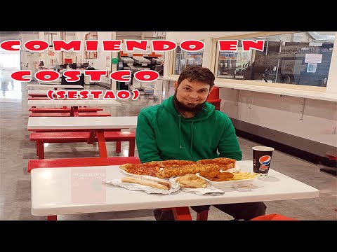 Probando comida preparada