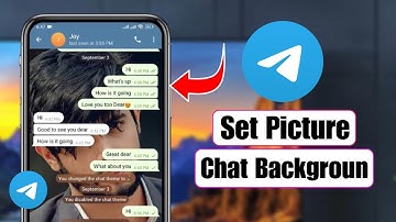 How to Set Your Picture In Telegram Chat Background