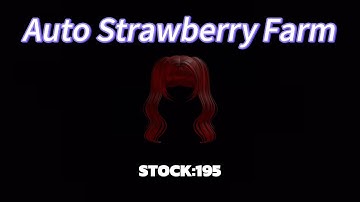Auto collect Strawberry’s[FREE UGC]#roblox #scripting 