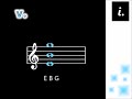 V   e minor spread voice open chord