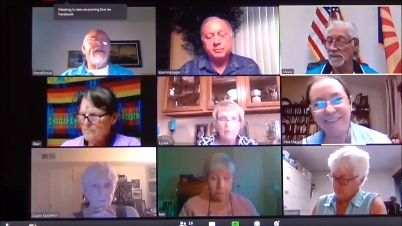 Quartzsite Town Council Regular Meeting ZOOM 5122020 CDBG modular building for Community