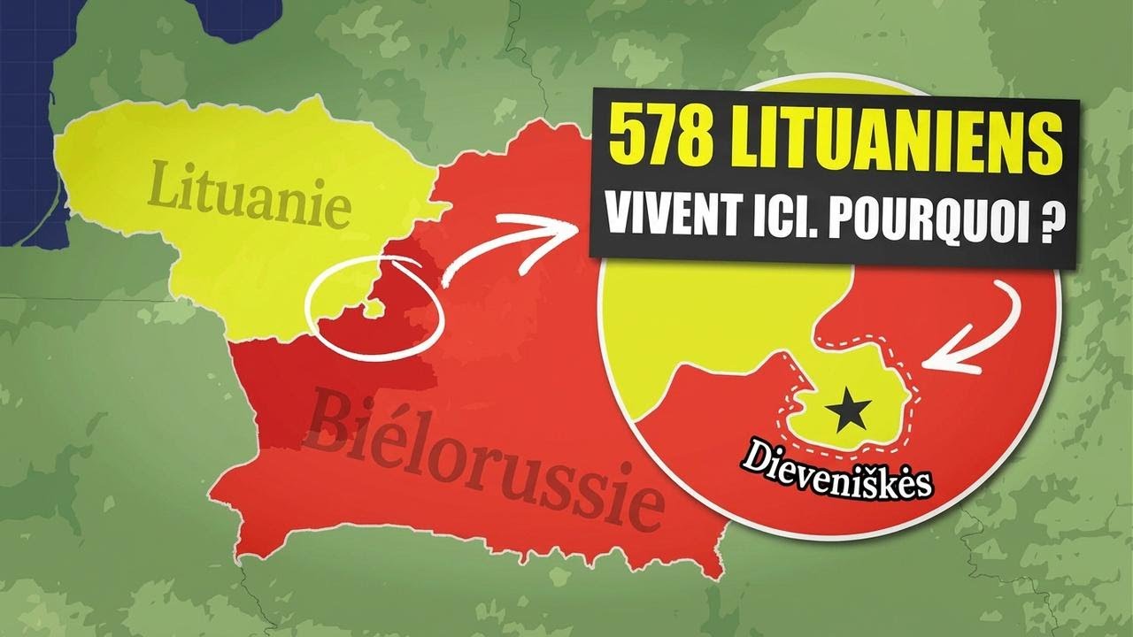 Pourquoi la Lituanie possède une « enclave » en Biélorussie ? On vous explique Dieveniškės