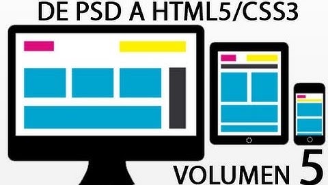 De PSD a HTML5 Vol.5: Estilos CSS 1/2