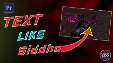 How To Add Text Effect Like Siddha Gaming  in PUBG Montage 💧 BGMI ⚡ Premiere Pro ⚡ Sapphire
