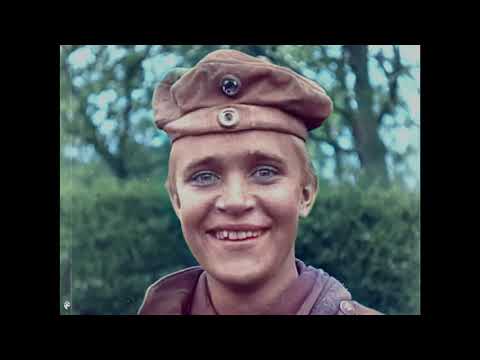 [4k, 60fps, colorized] (1918) WWI, The Battle of the Lys and the Escaut. 11 November, Armistice Day.