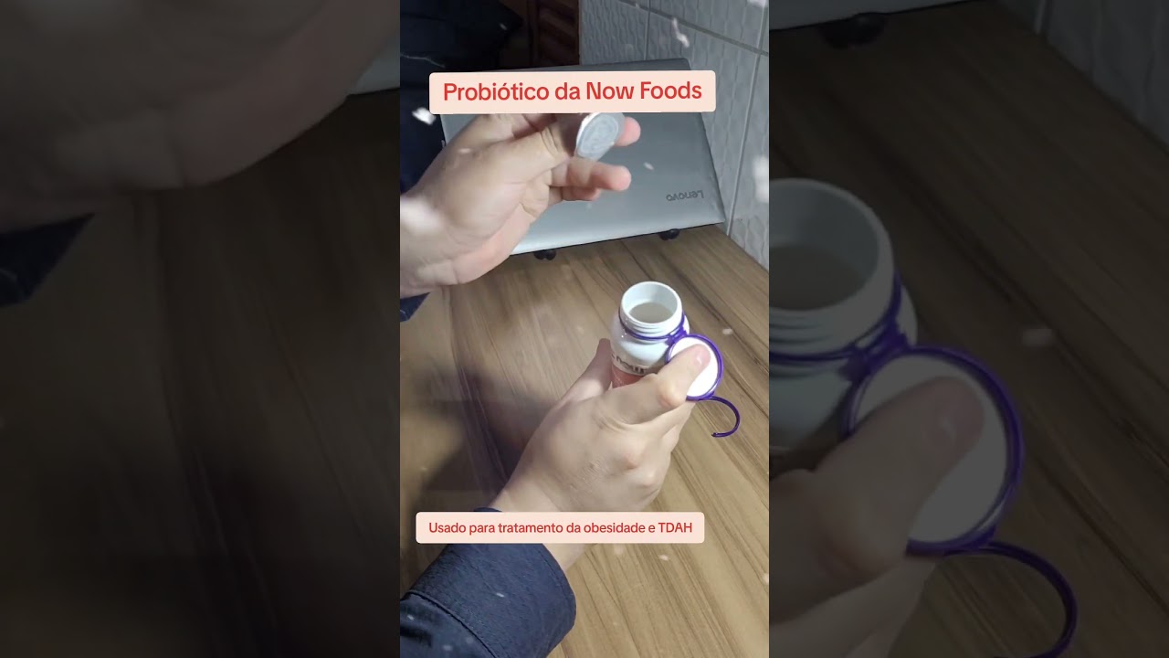 O probiótico Probiotic-10™ 25 Billion da NOW Foods 