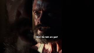 What the hell are you-Logan #shorts #viral #marvel #wolverine #logan #hughjackman