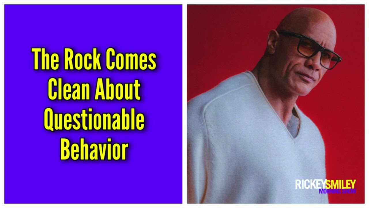 The Rock Comes Clean About Questionable Behavior