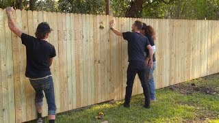 All Tia Wants for Christmas Is a Really Long Fence!