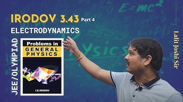 IE Irodov 3.43 (Part 4) | Electric field due to ring | Lalit joshi sir