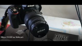 How to use a DSLR as Webcam with OBS Studio (Nikon D3300) screenshot 2