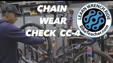 How I check my chain on my cyclocross bike after a race. I use the Park Tool CC-4/