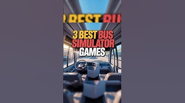 🚌Top 3 Bus Simulator Games You Must Try in 2025! #gaming #shorts