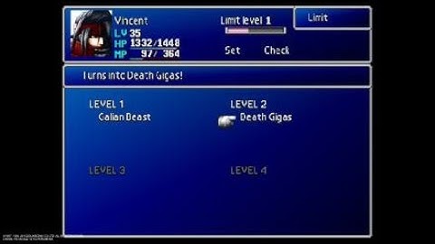 FINAL FANTASY VII Part 34 - Level 2 and 3 Limit Breaks