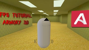 FPS tutorial for backrooms escape game - Armory 3D tutorial #armory3d