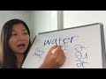 How to Pronounce "Water" American English Pronunciation Lesson Waterの発音