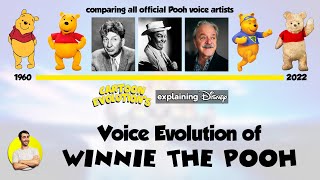 Voice Evolution of WINNIE THE POOH - 62 Years Compared & Explained | CARTOON EVOLUTION
