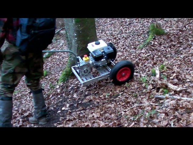 Piloter les treuils forestiers avec les télécommandes Tyro