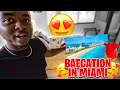 BAECATION IN MIAMI Part 1 | Surprised Her With A Romantic Getaway | VLOG | DOPEDJ