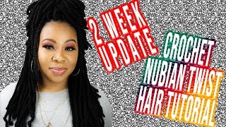 LONG JUMBO NUBIAN TWIST 2 WEEK UPDATE | DoRenee Beauty Supply | UNIQUERENEE