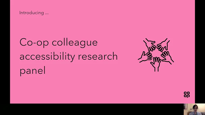 Accessibility panel - Vicki Riley