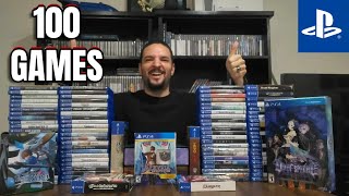 My PS4 Collection - FINALLY 100 GAMES!!!