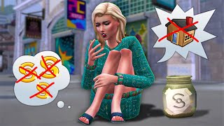 Can my sim recover after being kicked out on the street?