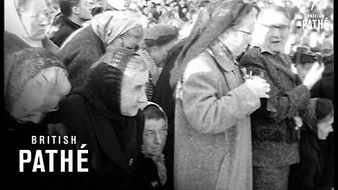 Consecration Of The Lourdes Basilica   (1958)