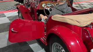 1953 MG TD Walk Around & Cold Start