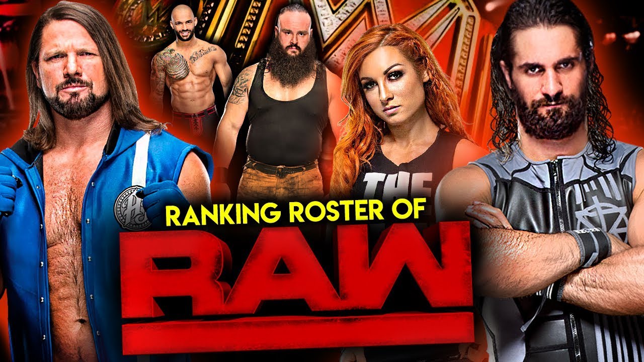 The Entire Wwe Raw Roster Of 19 Ranked From From Worst To Best Youtube