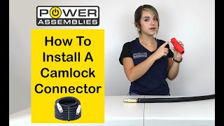 How To Install A Camlock Connector On A Generator Feeder Cable