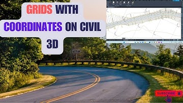 HOW TO create GRIDS with Northing and Eastings in Civil 3d