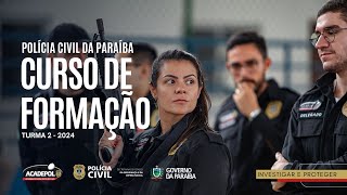 Curso de Formacao da Policia Civil da Paraiba Turma 2