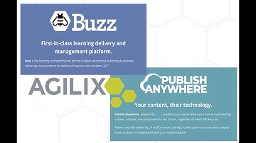 Agilix: Buzz and Publish Anywhere
