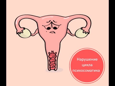 Нарушение менструального цикла  психосоматика