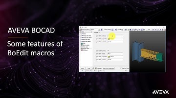 FAQ 028 - AVEVA Bocad - Some features of BoEdit macros [with captions]