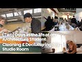 Student Diaries | A day in the life of an Architecture Student, Cleaning & Decluttering my Studio