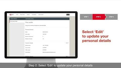 How to update personal details | HSBC Online Banking