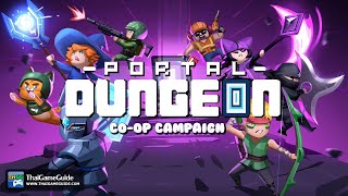 Co-op Action Platformer RPG Roguelike : Portal Dungeon | Online Co-op Campaign Normal Full Gameplay