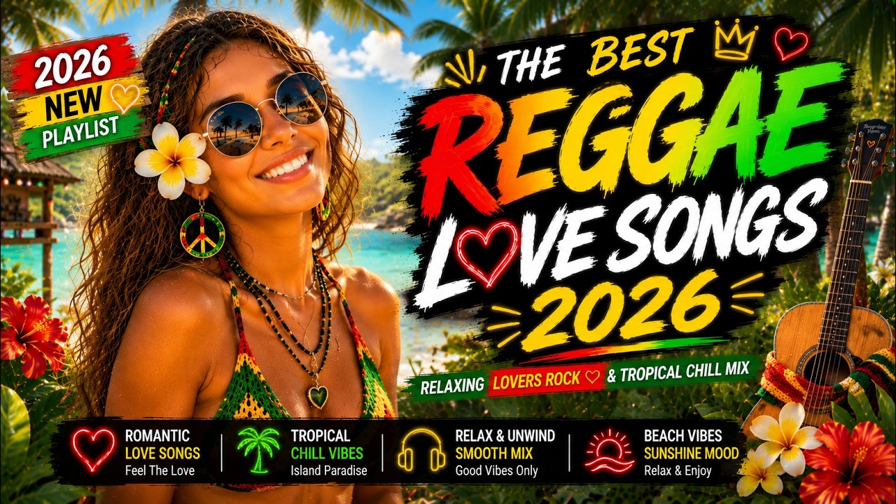 和物Reggae Lovers City Pop系 7インチ 16枚セット Best Romantic Reggae Collection 2026 🌴 Smooth Tropical Love Songs